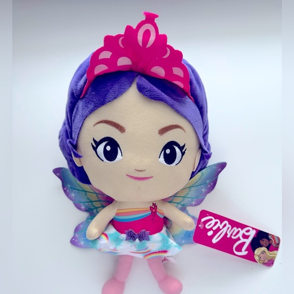 Barbie Other - Barbie Magical Fairy Doll Purple Pink